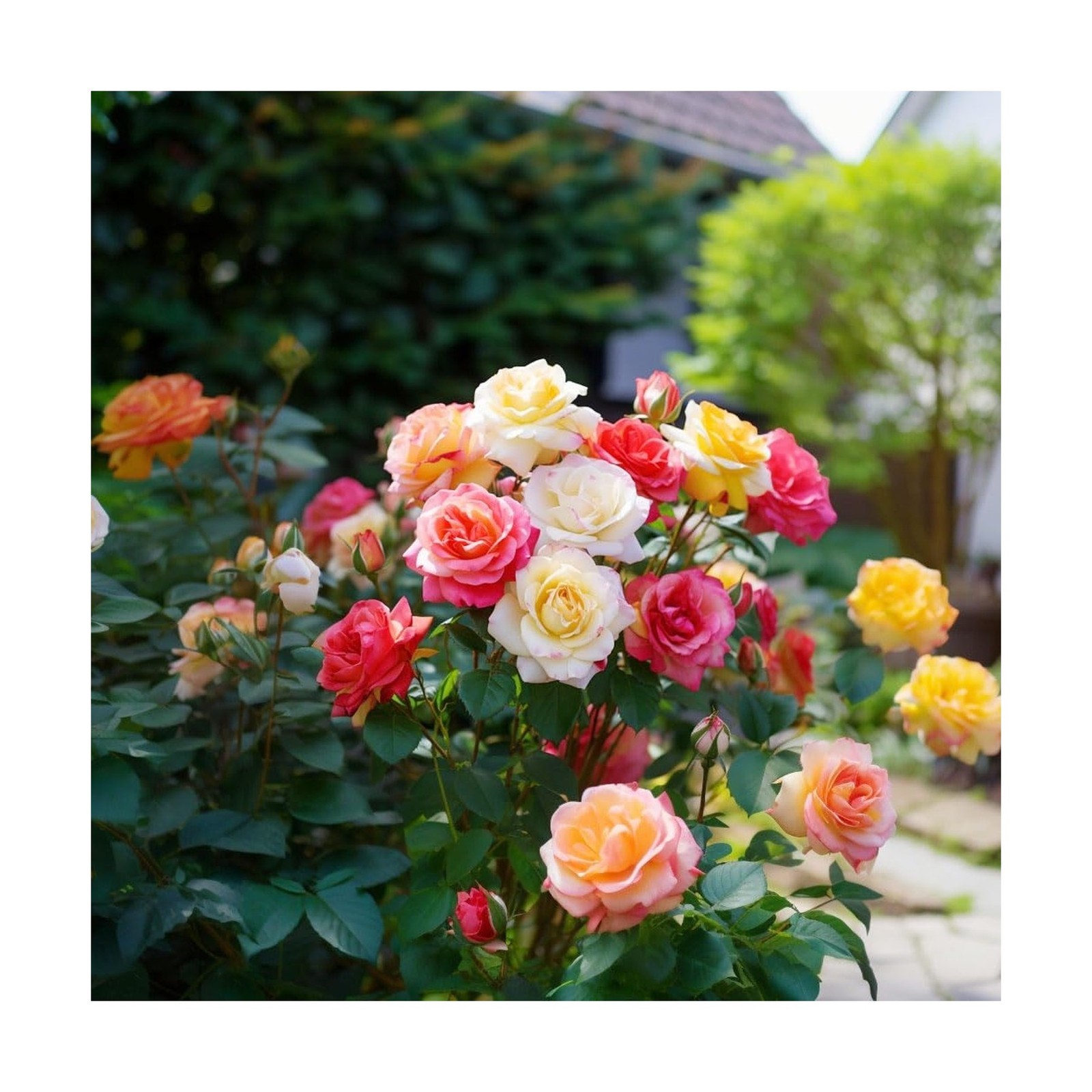 250+ Mix Climbing Roses Flowers Seeds -Rose Bushes Vine Climber Rose Seeds fo…