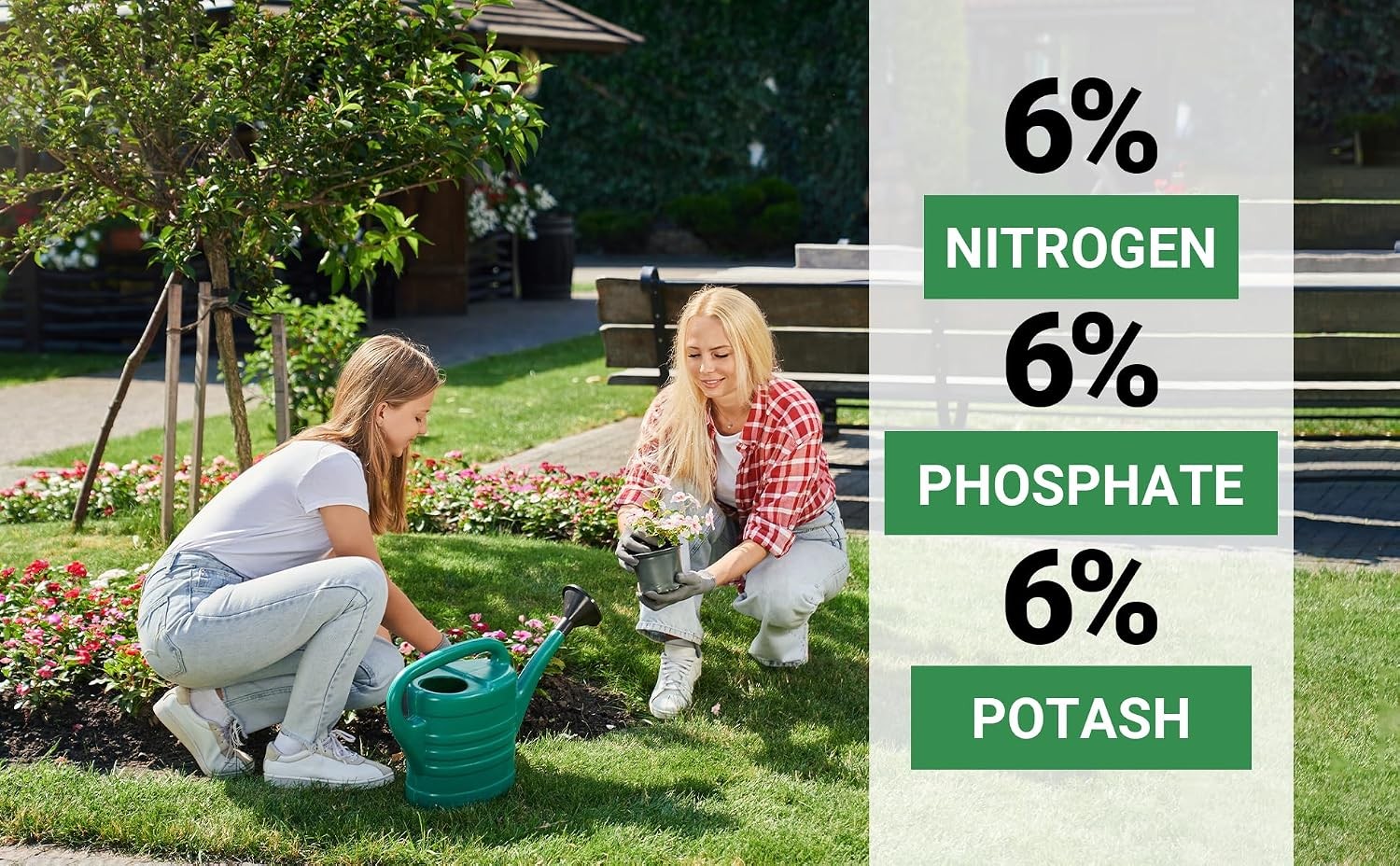 6-6-6 All-Purpose Professional Plant Food Fertilizer Ideal for Winter Care