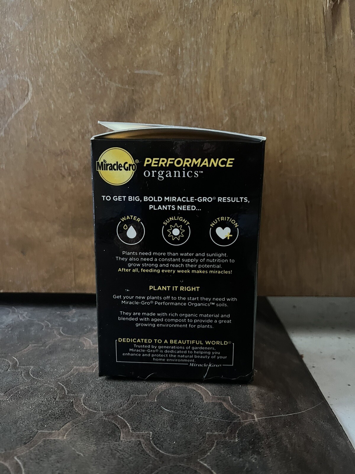 Miracle-Gro Performance Organics All Purpose Plant Nutrition Granules 1 lb.