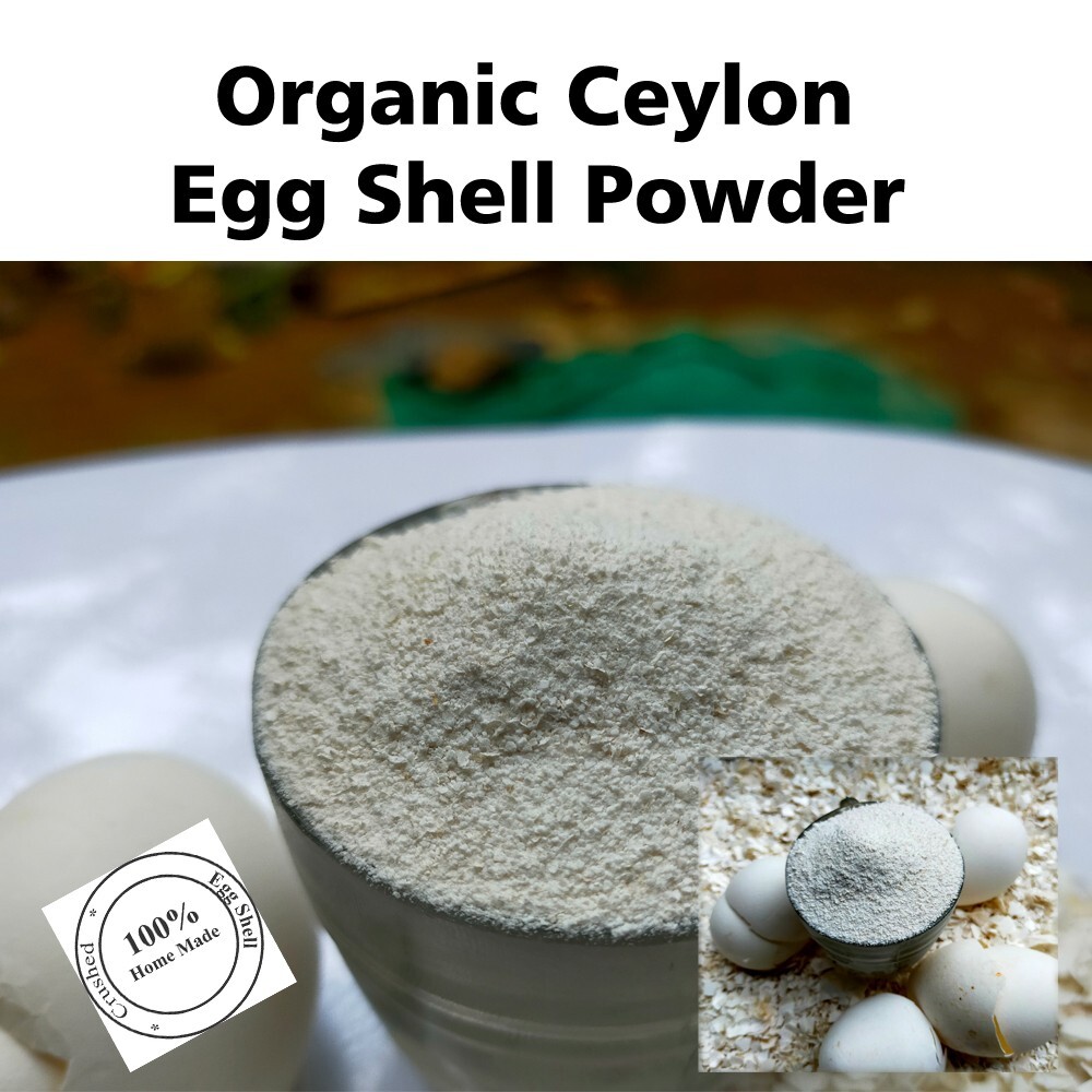 Organic Ceylon Powder Egg Shell fertilizer Whitener Home Made