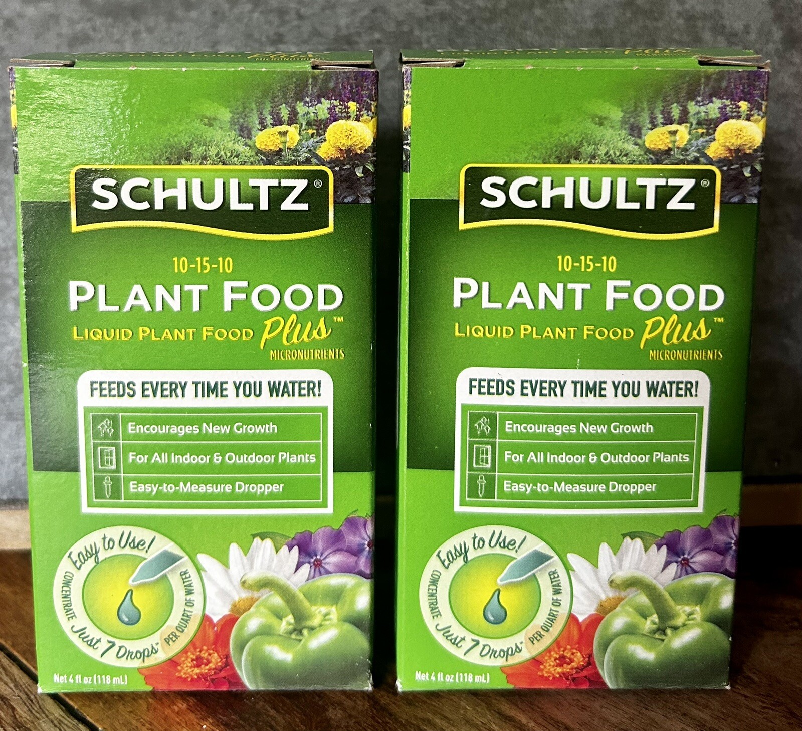 Schultz All Purpose Liquid Plant Food 10-15-10, 4 oz – LOT 2