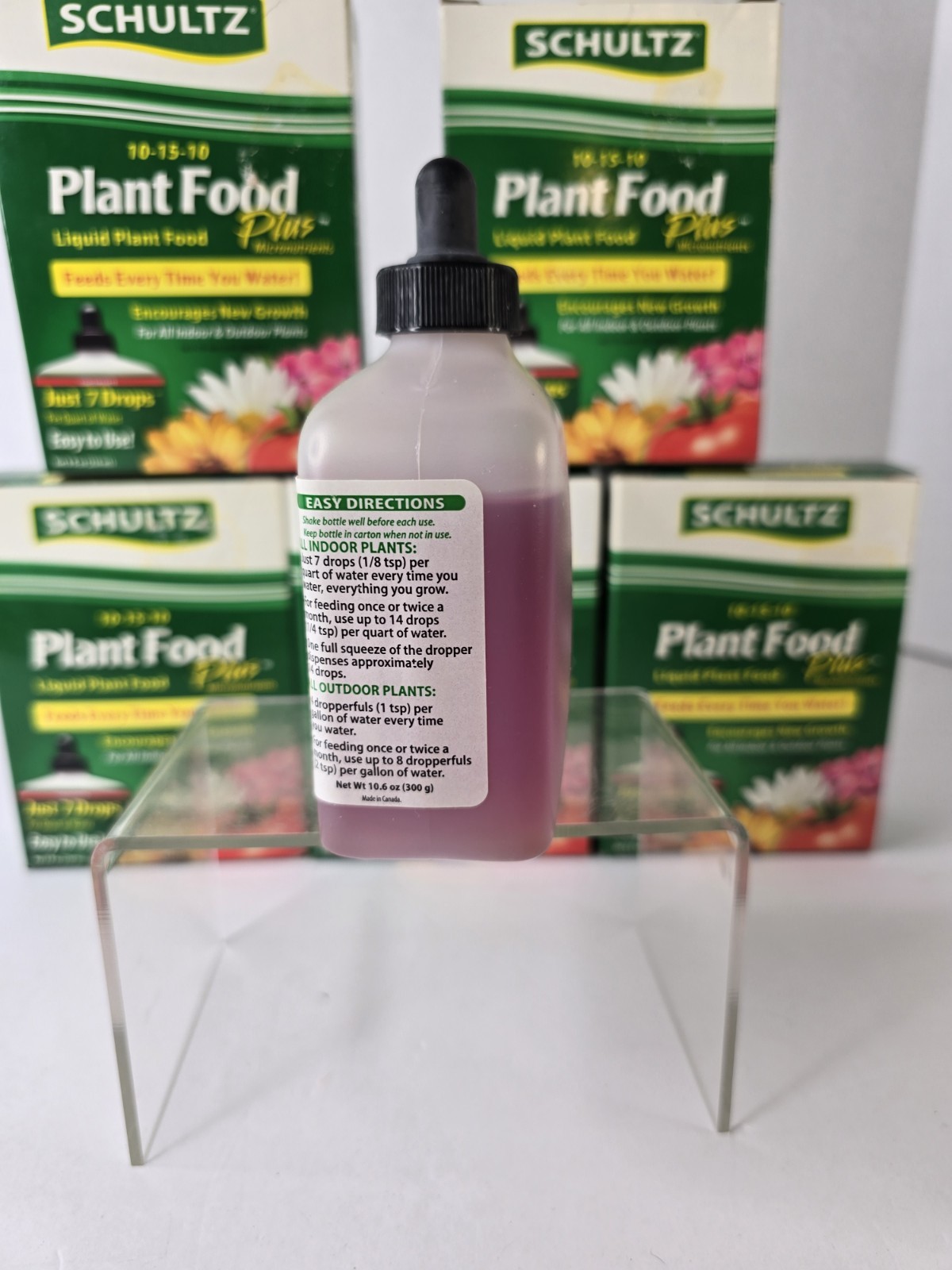 Lot Of 5 Schultz 8oz. All Purpose Liquid Plant Food New