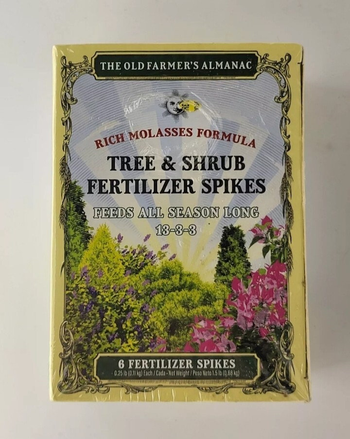 The Old Farmer’s Almanac Shrub Fertilizer Spikes