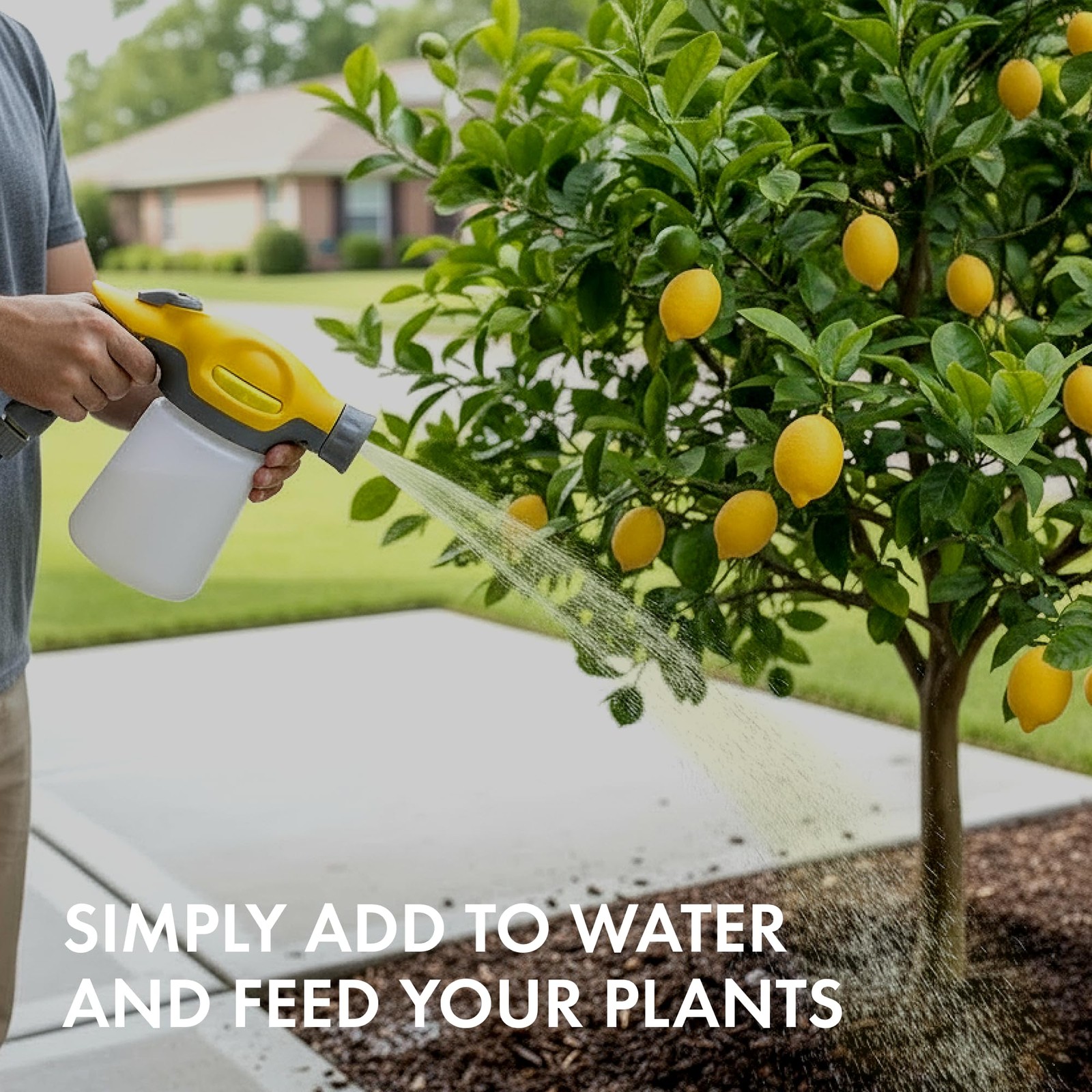 Lemon Tree Fertilizer, Complete Lemon Tree Plant Food, 8 oz (250mL)