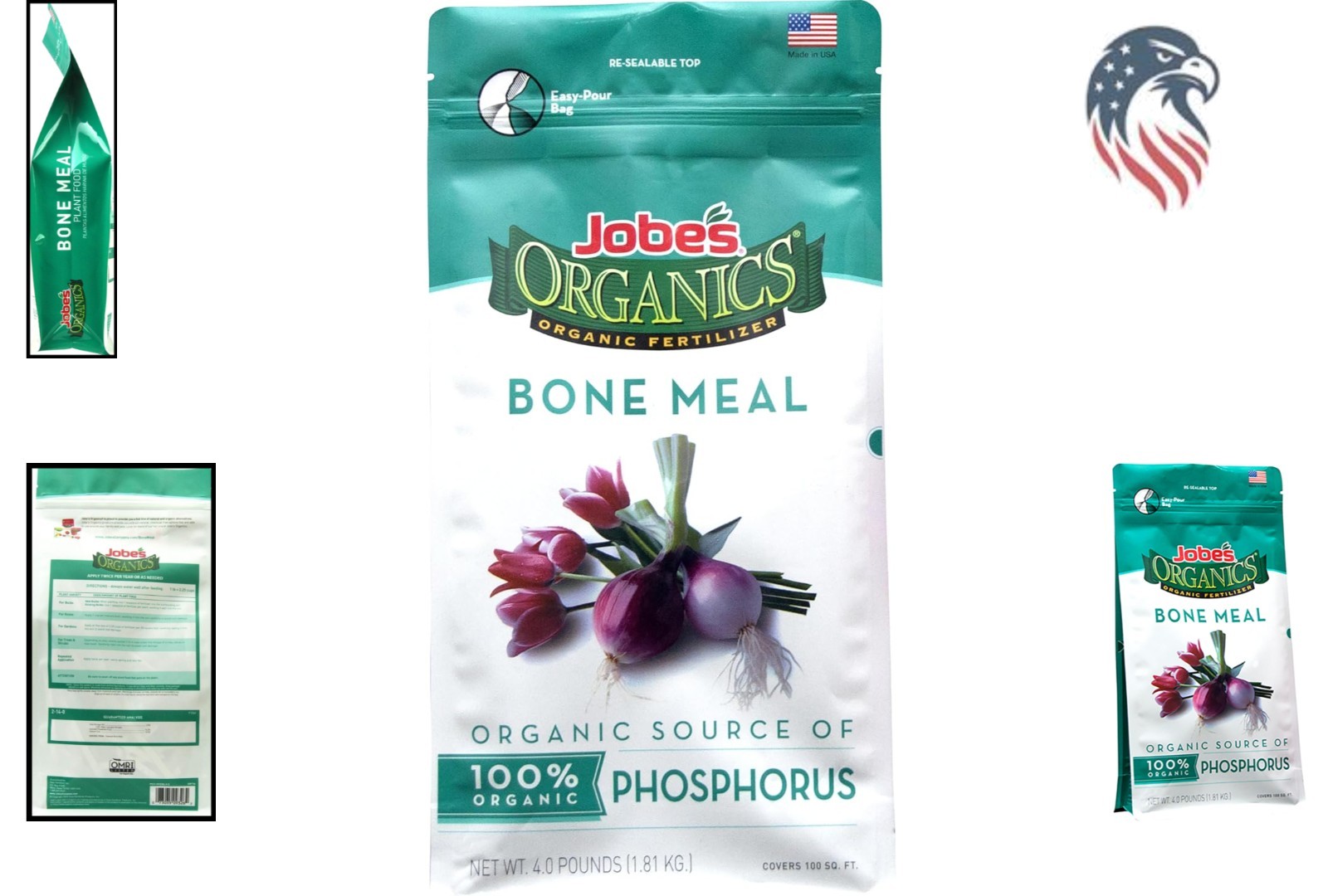 Compatible with Vegetables Flowers Garden Bone Meal Fertilizer 4lb