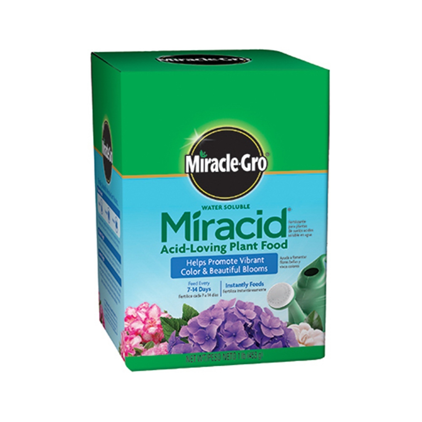 Miracle-Gro 185001 Garden Pro Water Soluble Miracid Acid Loving Plant Food, 4 Lb