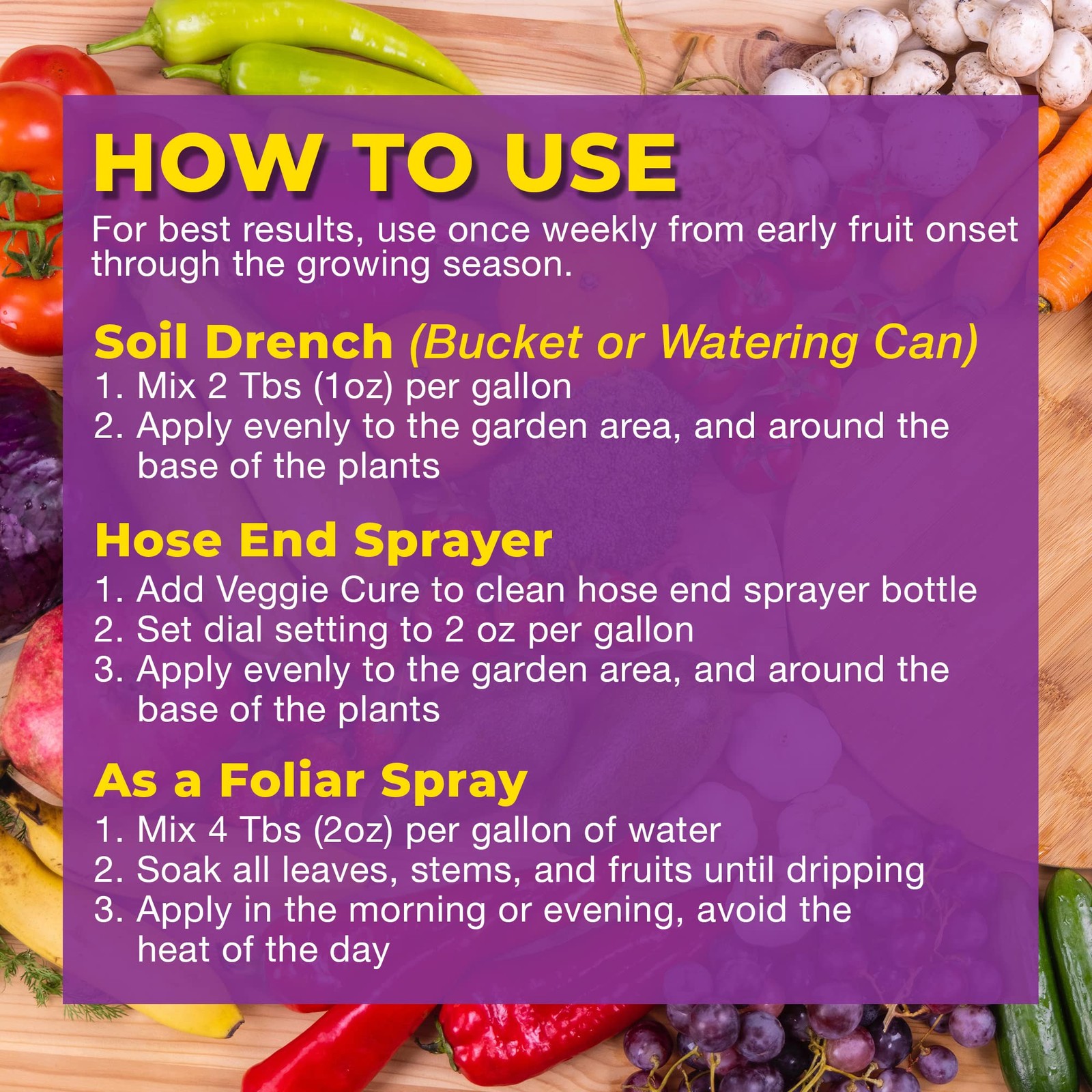 Veggie Cure Blossom End Rot Solved for All Garden Plants & Vegetables (32 oz)