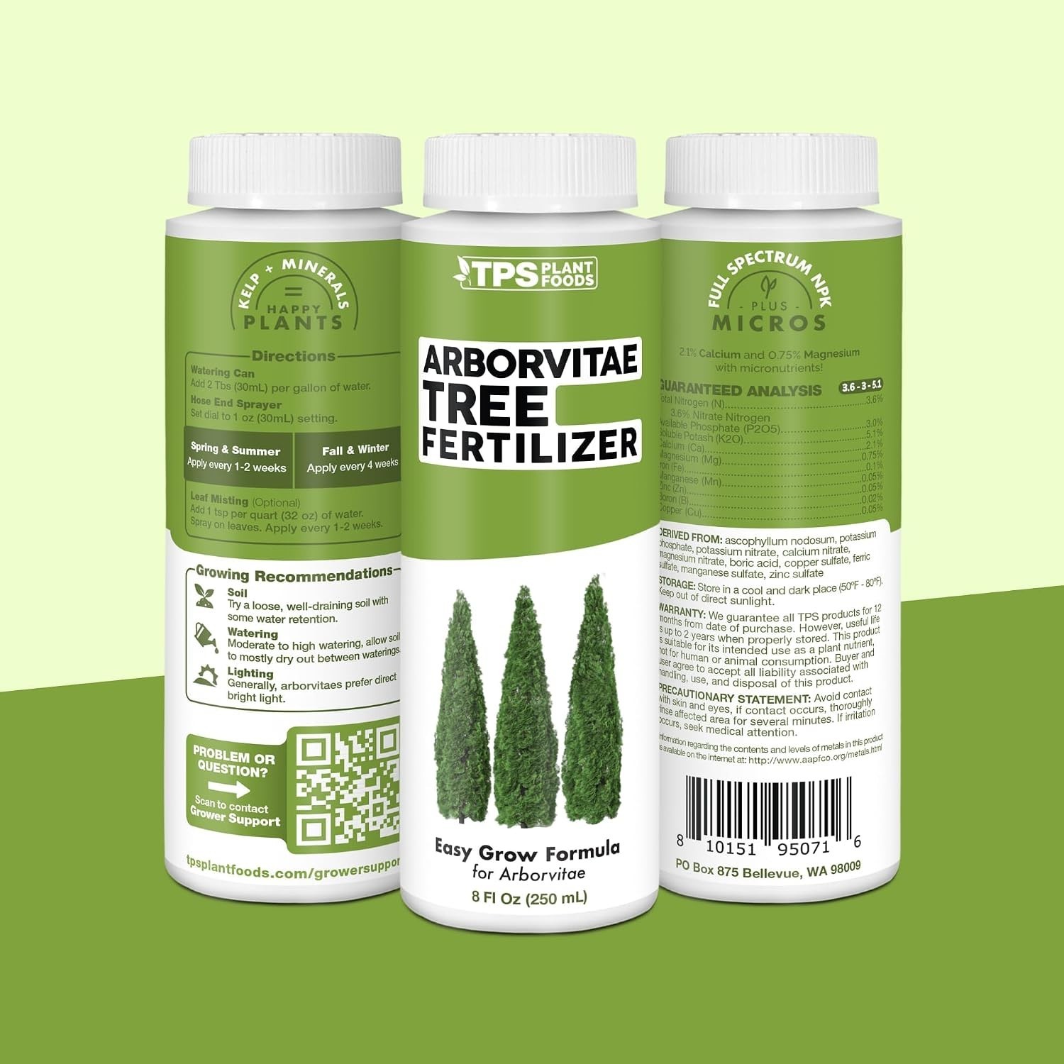 32 oz Arborvitae Tree Fertilizer – Fast-Absorbing Liquid Plant Food for Healt…
