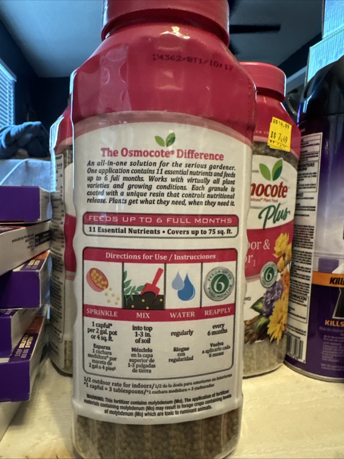 Osmocote Smart-Release Plus 2 Lb. Outdoor & Indoor Plant Food