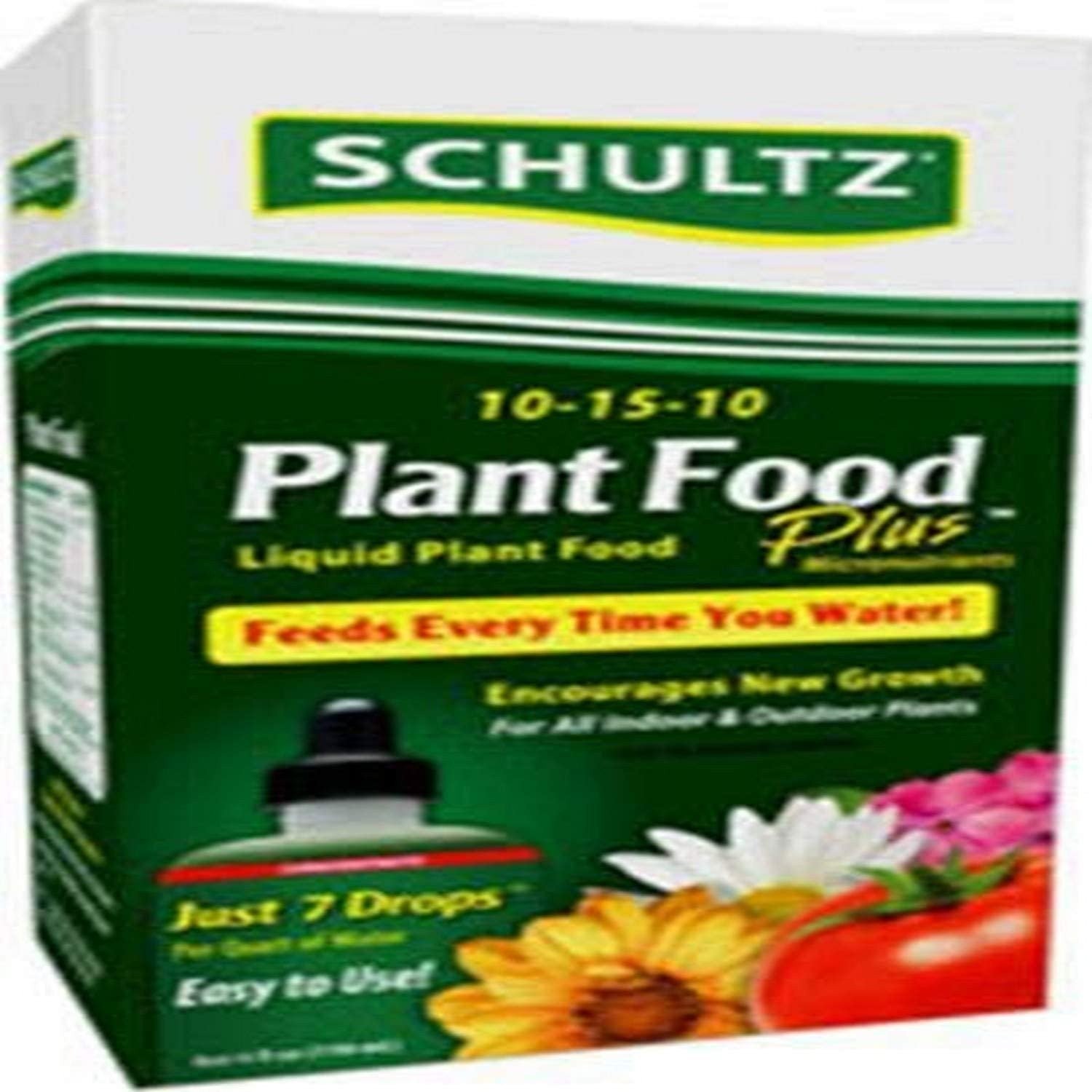 Schultz All Purpose Liquid Plant Food 10-15-10, 4 oz