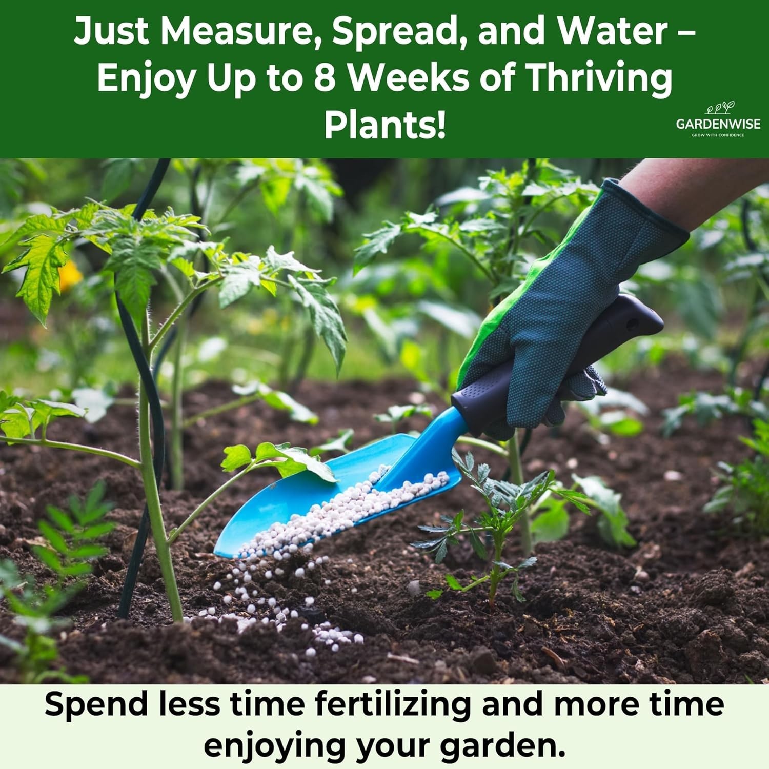 10-10-10 Plant Fertilizer Slow Release – 10 10 10 All Purpose Granular Garden…