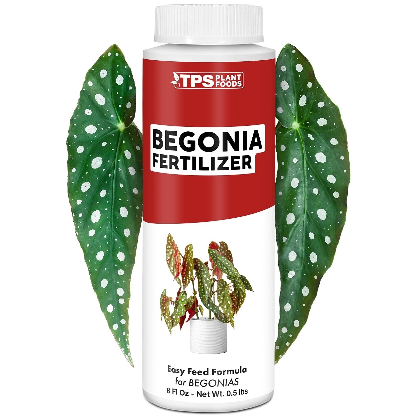 Begonia Fertilizer – Liquid Plant Food for More Blooms, Vibrant Color & Healthy
