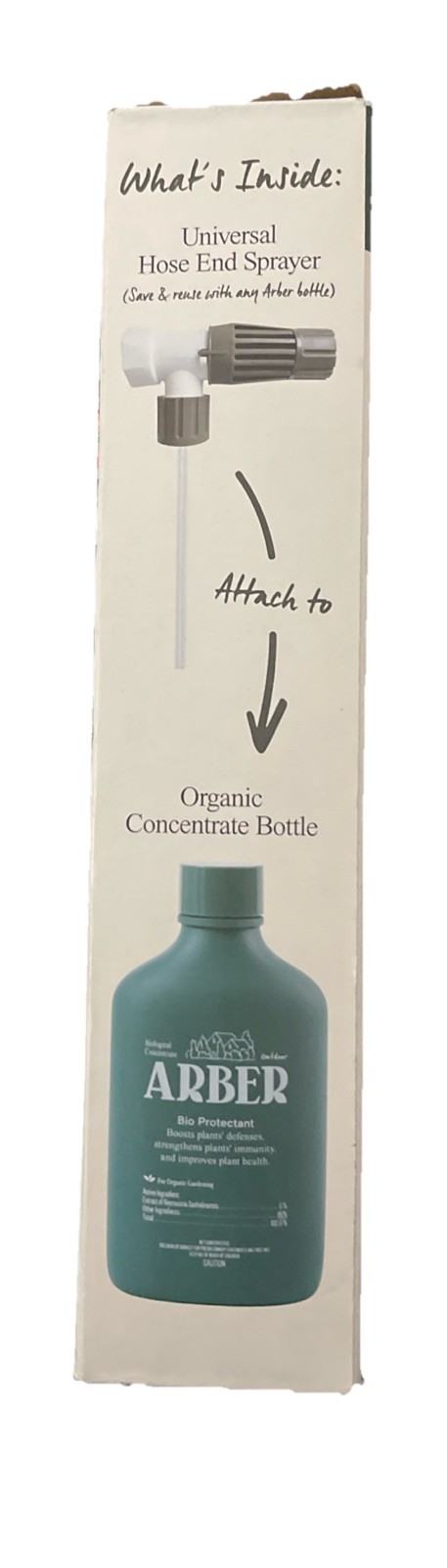 Arber Organic Fruit & Veggie 3-in-1 Boost and Ready to Spray Care Fertilizer 8oz