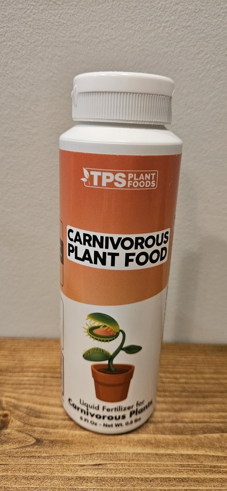 8 oz Gentle Fertilizer for Carnivorous Plants – Promotes Healthy Traps & Growth