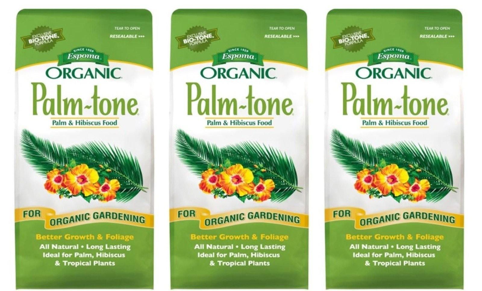 Espoma Organic Palm-Tone 4-1-5 Natural & Organic Plant Food; 4 lb. Bag;…
