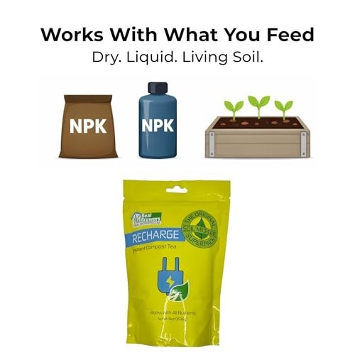 Mycorrhizae Soil Microbe Inoculant 8oz | Boost Nutrient Uptake & Root Growth