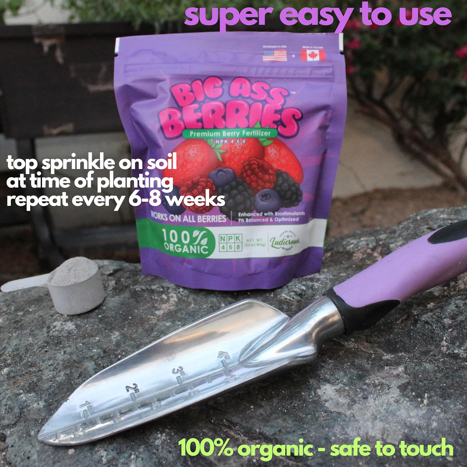 Big a Berries Fertilizer Nutrients – Plant Nutrients for Growth – Organic Nutrie