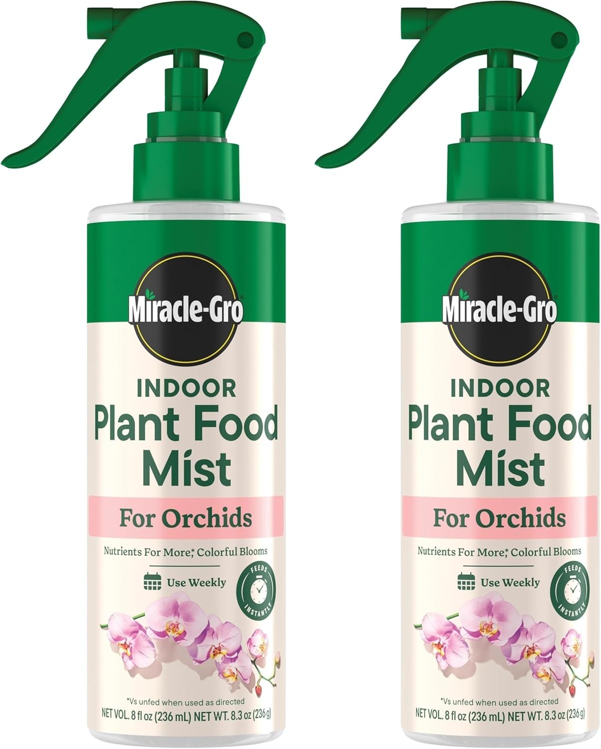 Indoor Plant Food Mist Orchids Orchid Plant Food 8 fl. oz. 2-Pack