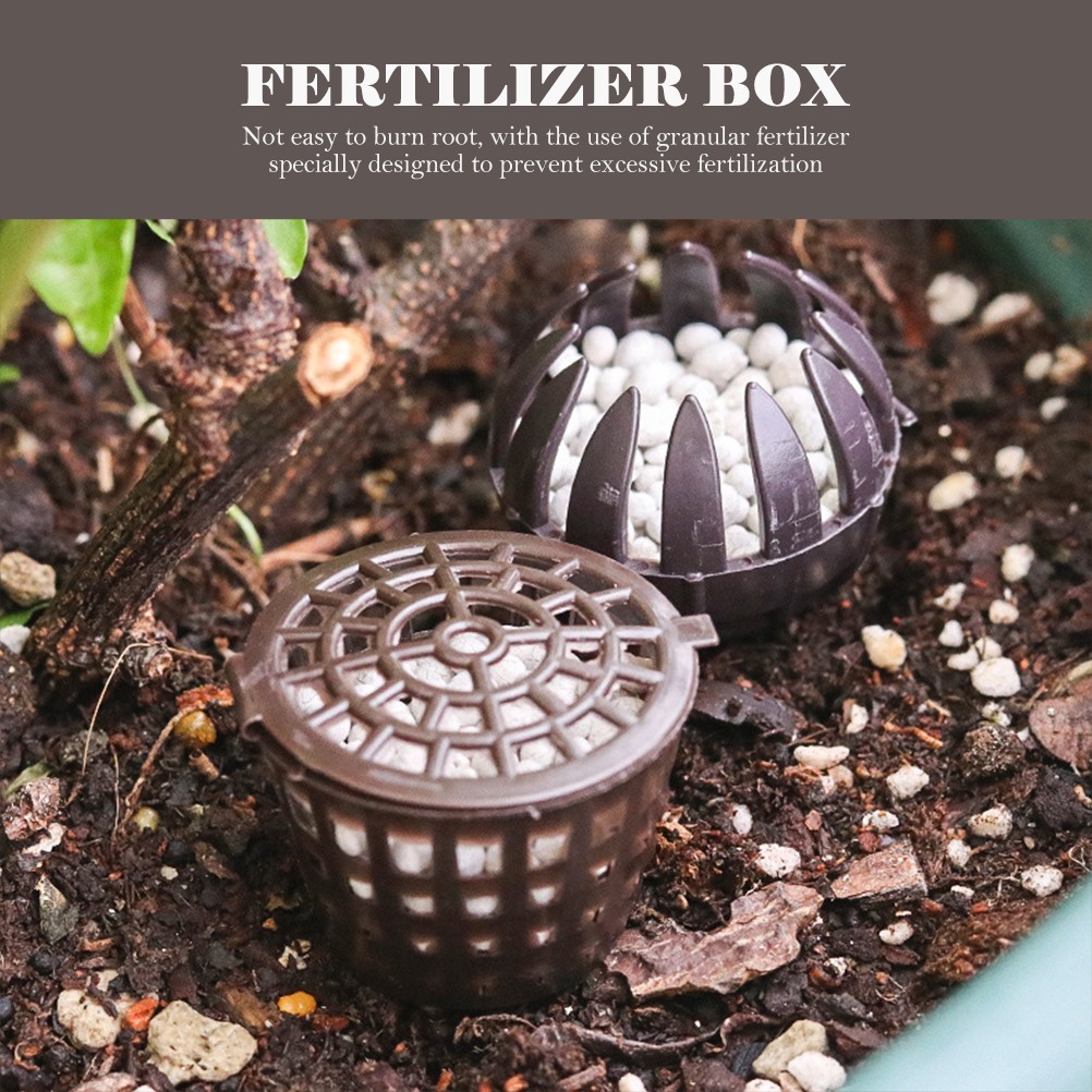 Garden Fertilizer Appearance Plastic 20Pack 2.2×1.6×1.6in