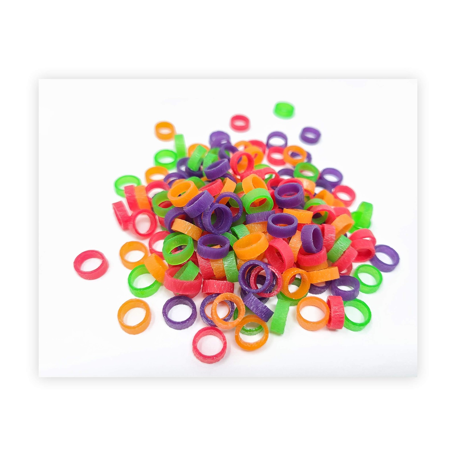 100 Baby Poultry Leg Bands 5/16″ Large Size 5 Chick (100)