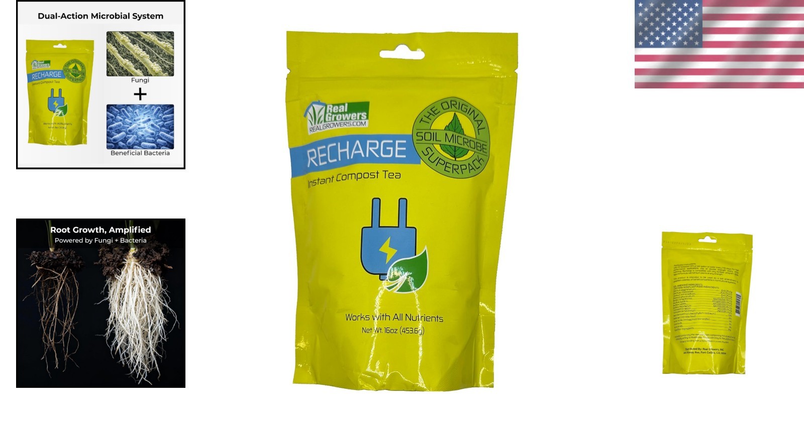 16oz Professional Mycorrhizae Compost Tea for Serious Growers & Maximum Yields