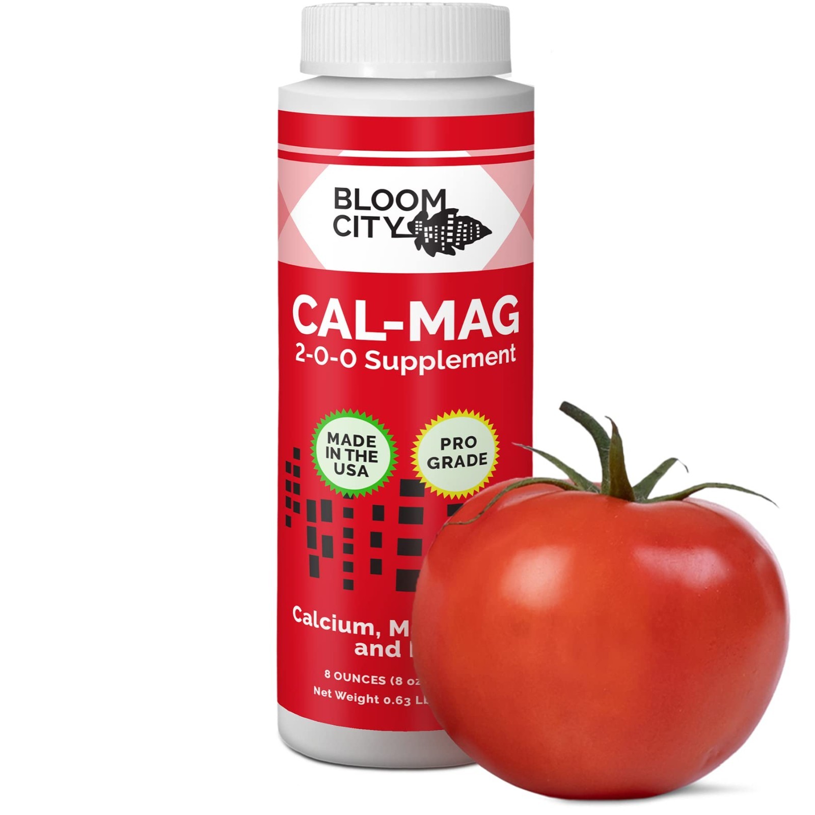 Ultra Pure Cal-Mag Fertilizer for Plants – Professional Grade, 8 oz (1/2 Pint)
