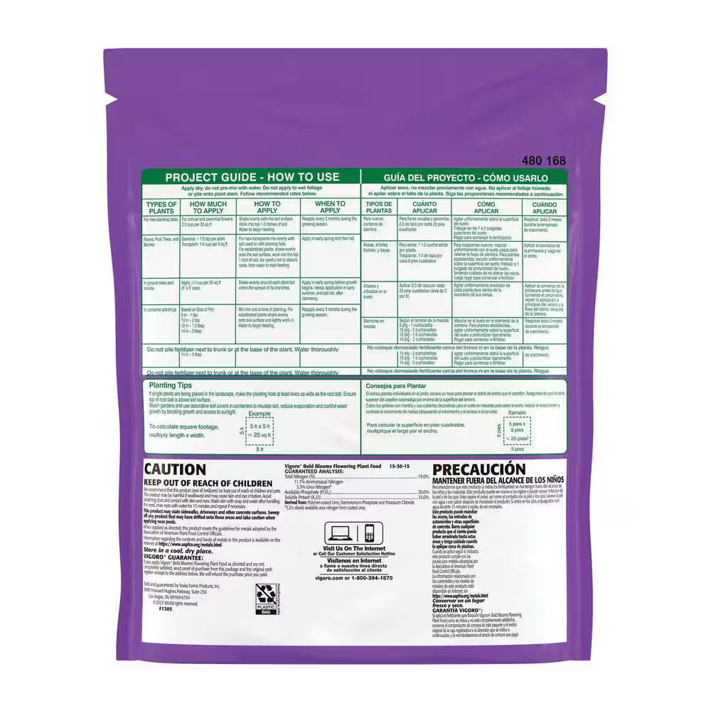3.5 Lb. All Season Bold Blooms Flowering Plant Food (15-30-15)