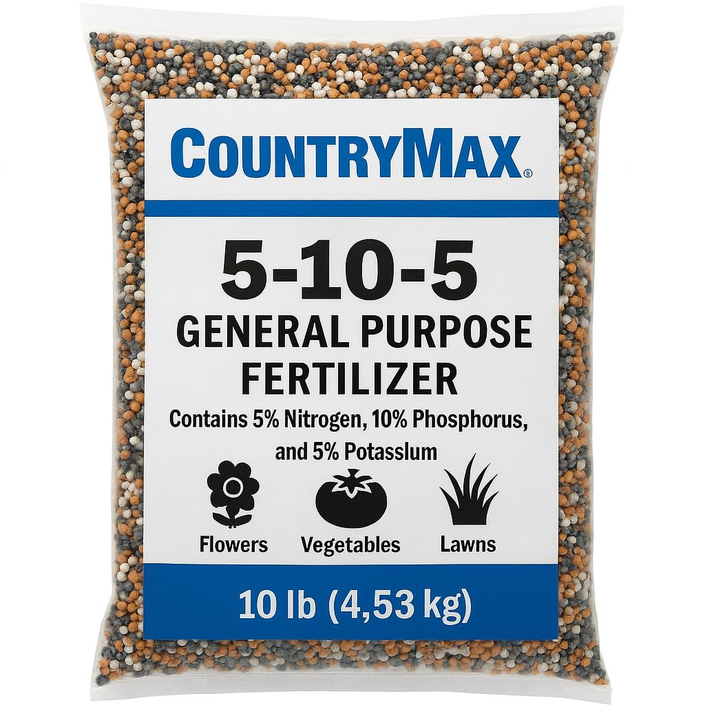 Urea Fertilizer 46-0-0, 10LB Bag – High Nitrogen Lawn Fertilizer for Fast Green-