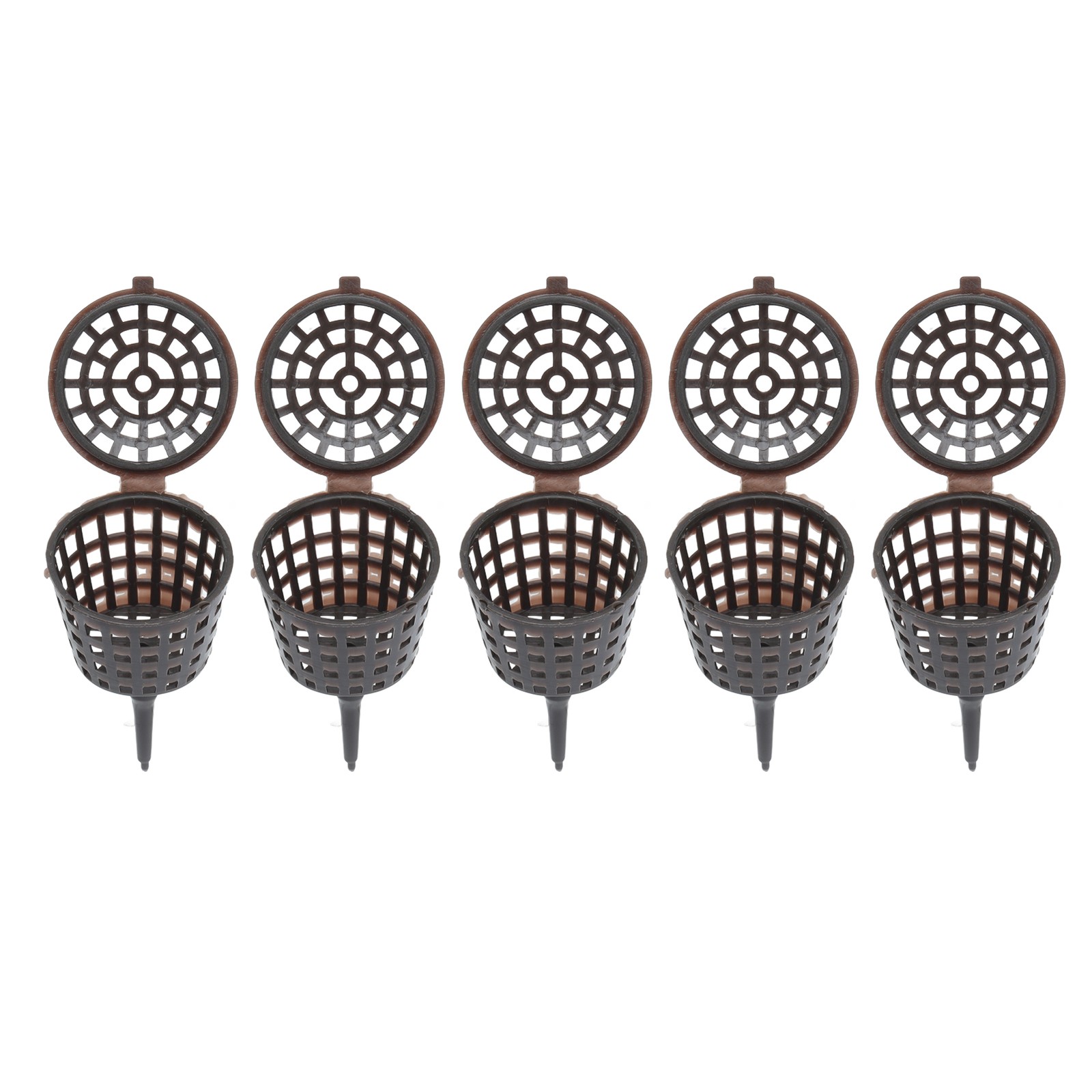 50Pcs Fertilizer Basket Plastic Sturdy Durable Planting Fertilization Box Fo CX4