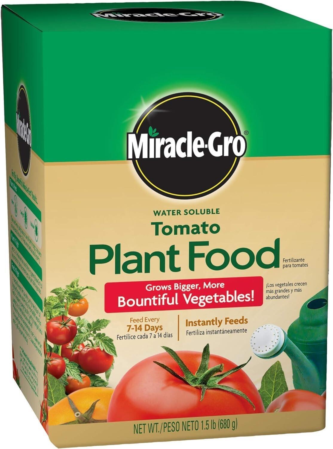 Liquid Water Soluble Tomato Plant Food Grow Bigger Organic 1.5 Lbs