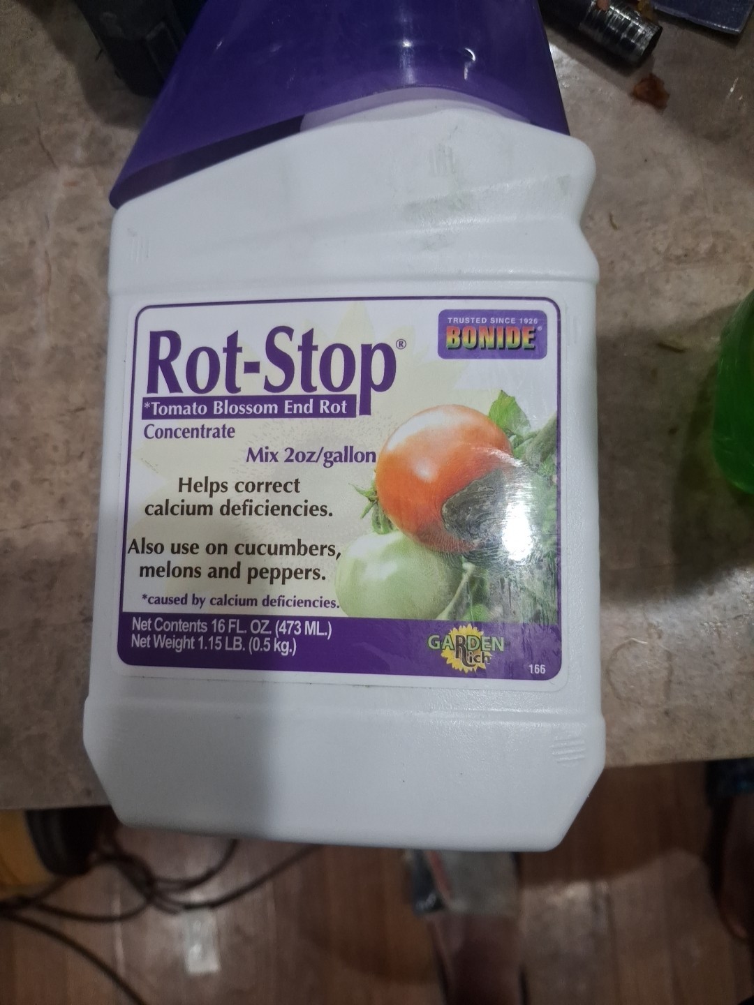 Bonide Rot Stop, Tomato Blossom End Rot, Concentrate, 16 Ounces