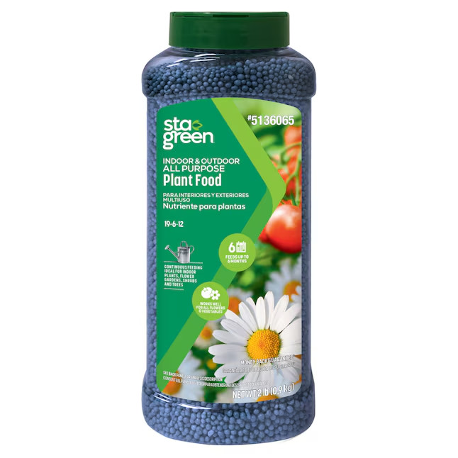 Sta-Green Indoor and Outdoor 2-lb 19-6-12 All-purpose Food