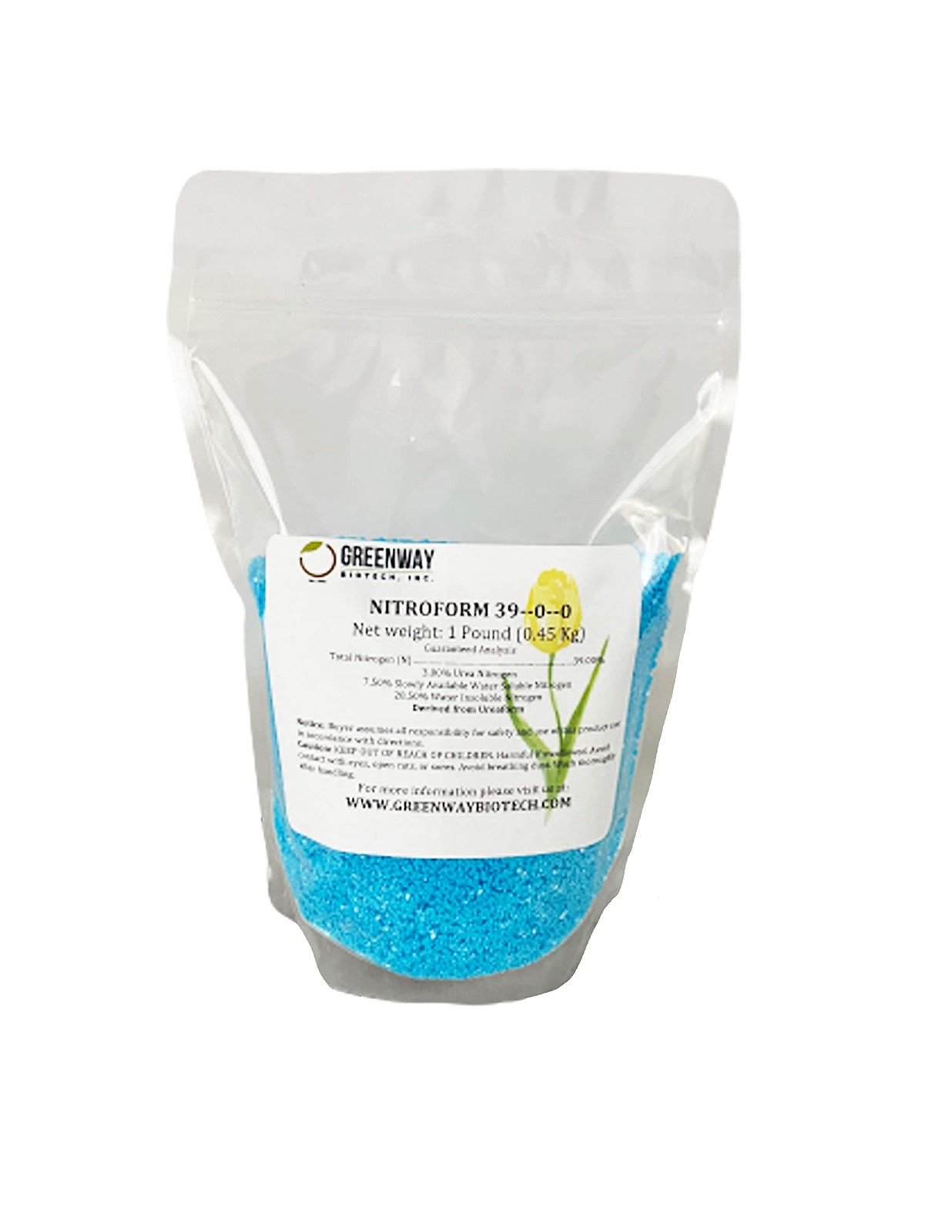 Nitroform 39-0-0 Slow Release Nitrogen Fertilizer – 3% Urea, 7.5% Water Solub…