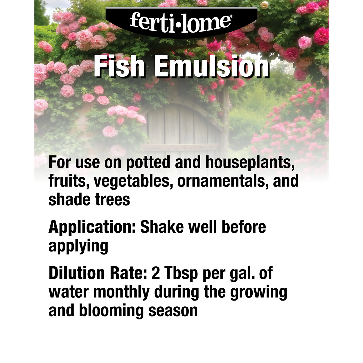Ferti-lome Fish Emulsion Fertilizer 5-1-1 – 16 fl oz Bottle by VPG