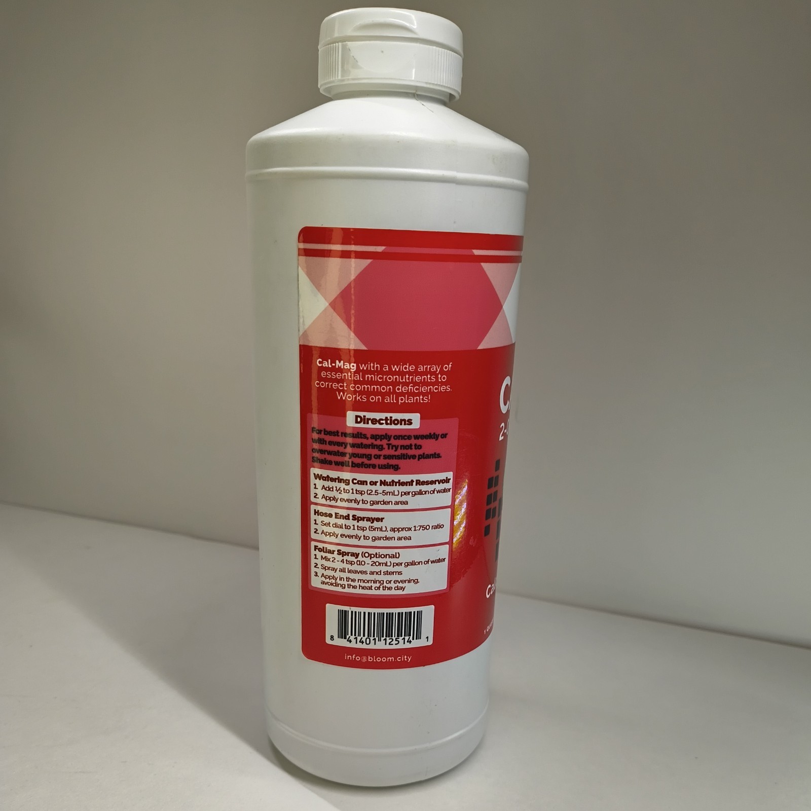 Cal Mag Fertilizer 32 oz Nutrient Formula for Strong Plants Indoor Outdoor Use