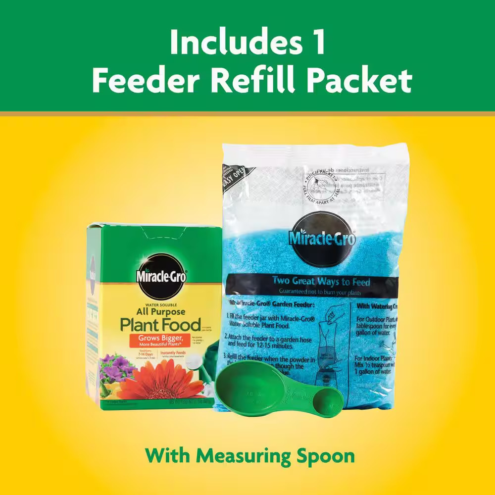 Water Soluble All Purpose Plant Food 1.5 Lbs. for Indoor/Outdoor Plants, Roses,