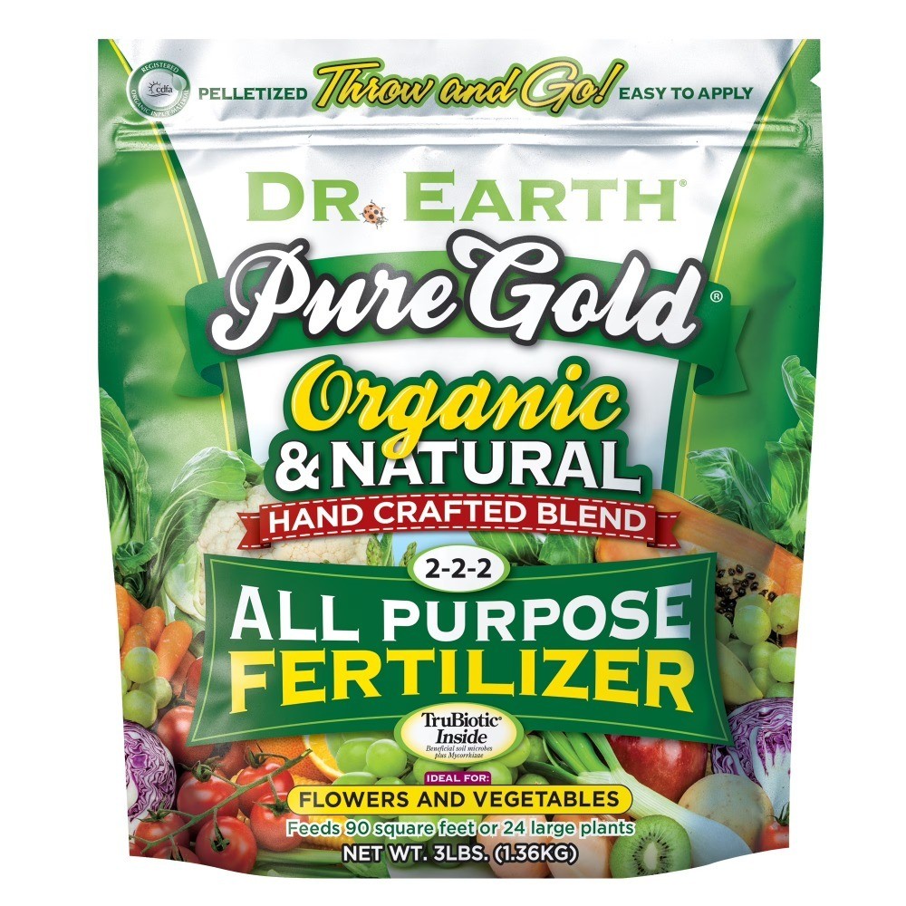 Organic All Purpose Natural Plant Food Fertilizer 2-2-2 NPK 3 lb
