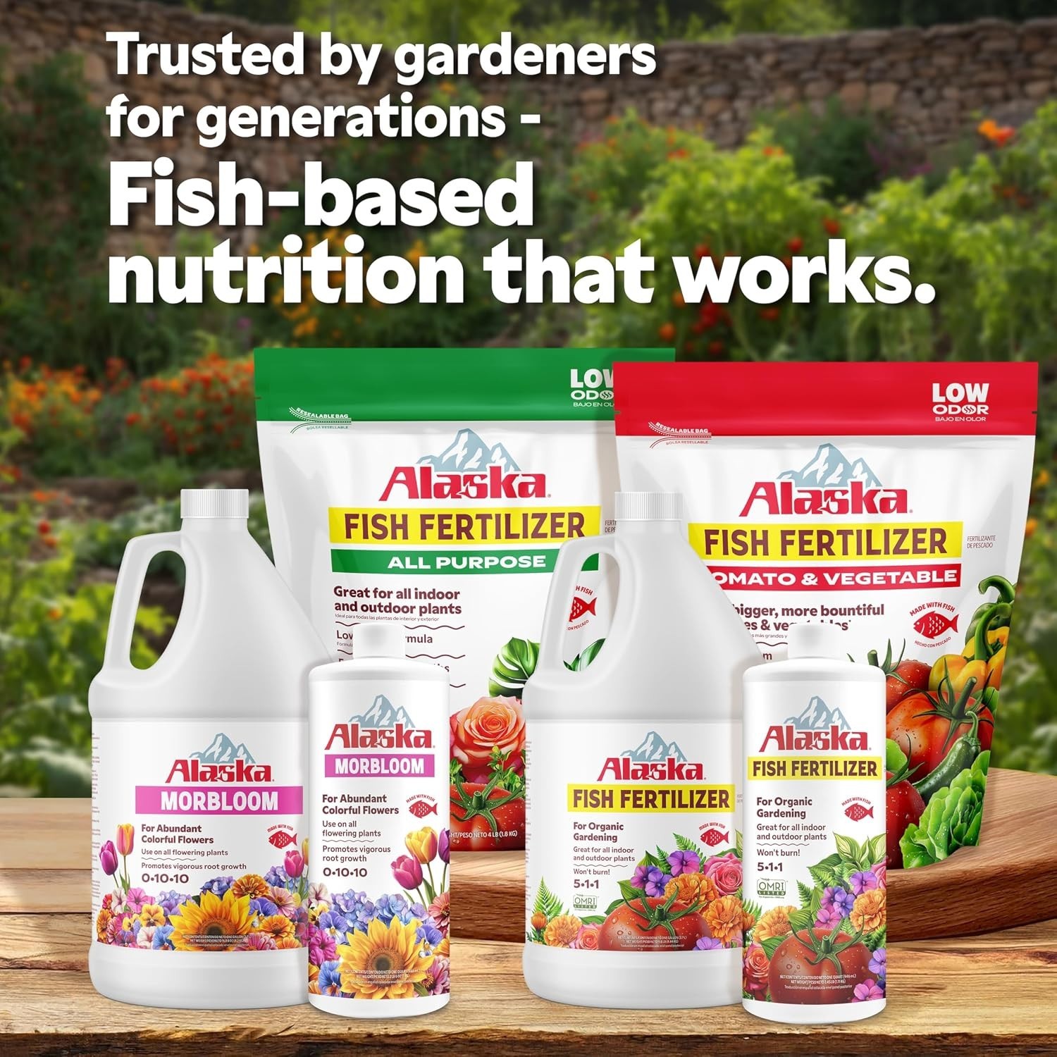 Alaska Morbloom Concentrate 0-10-10 Fertilizer, 1 Gallon