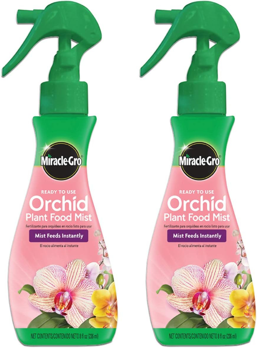 Miracle-Gro Ready-To-Use Orchid Plant Food Mist – Fertilizer Mist for Indoor Blo