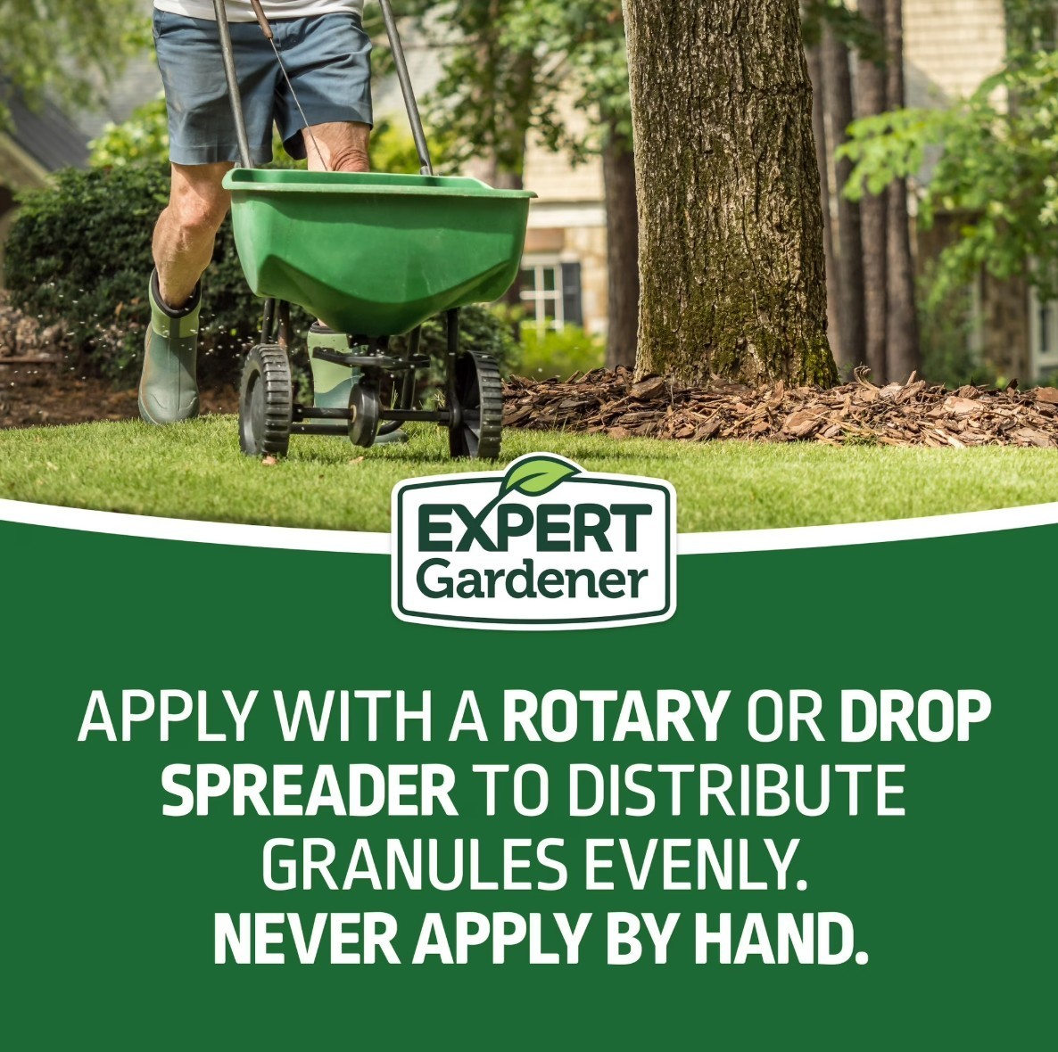 [SALE] (2 Pack) Expert Gardener Lawn Food Fertilizer +2% Iron 14 lb 5,000 Sq Ft