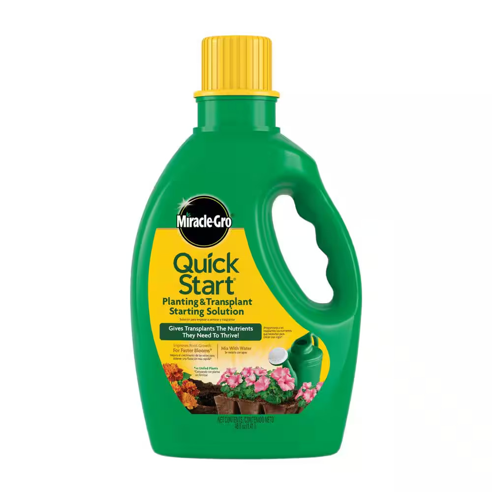 Quick Start Planting and Transplant Starting Solution 48 Oz. for Flower and Vege