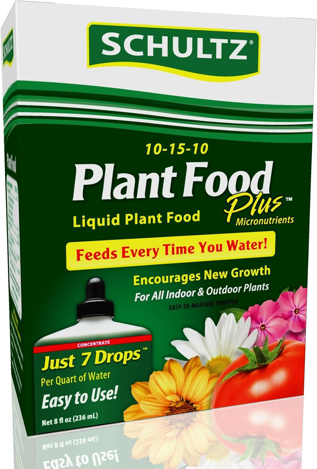 All Purpose Liquid Plant Food 10-15-10, 8 Oz