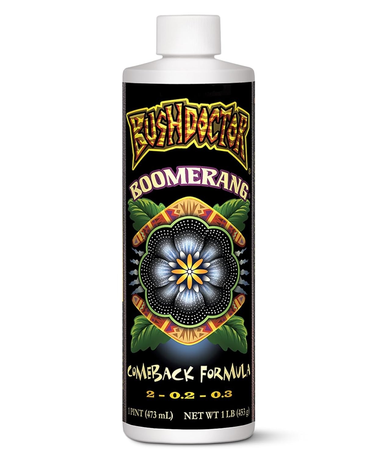Instant Nutrient Uptake with Bush Doctor Boomerang – Liquid Fertilizer 1 Pint