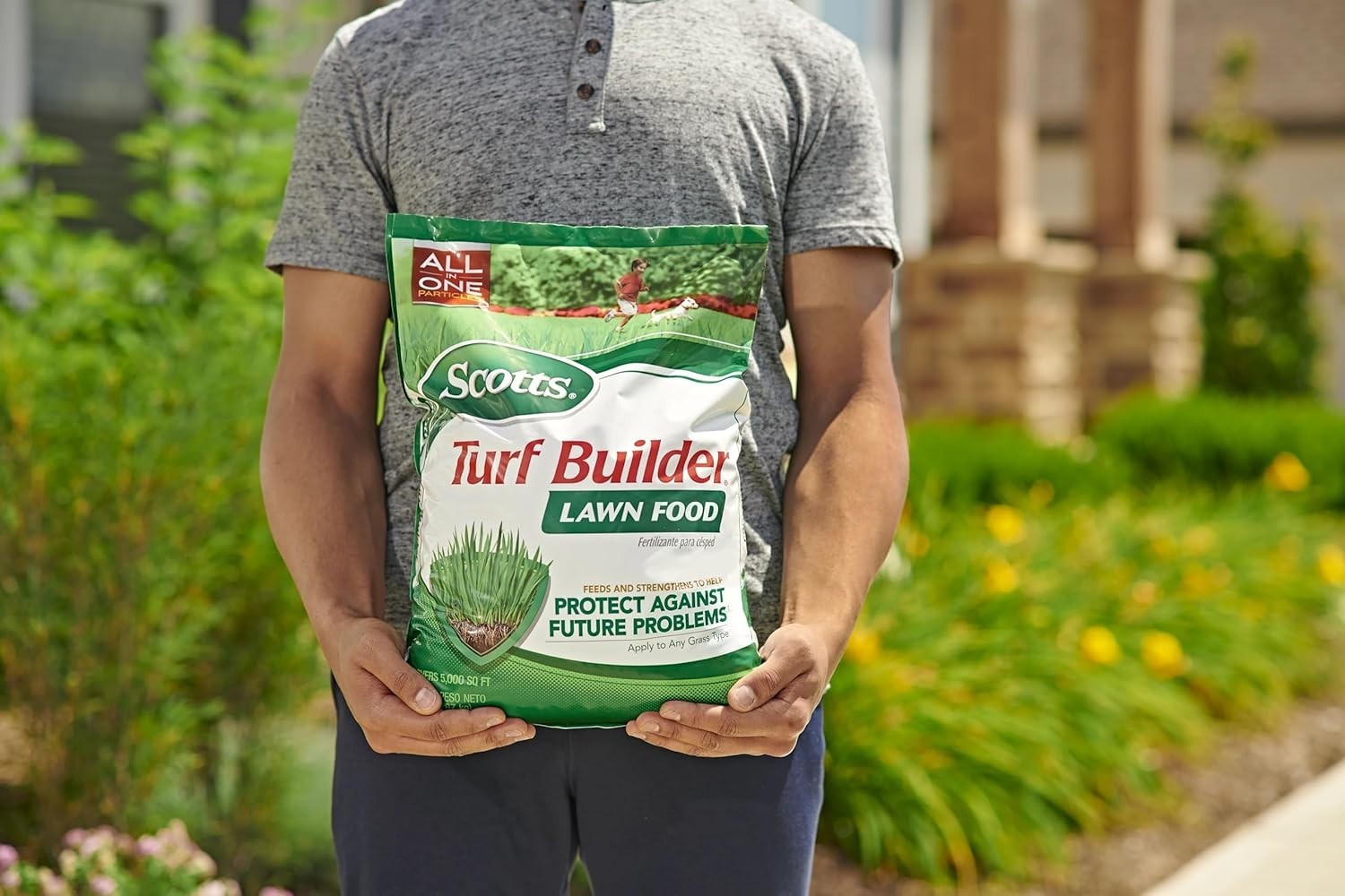 Turf Builder Lawn Food – 2-Pack Granules, 10,000 sq. ft. for Lush Grass