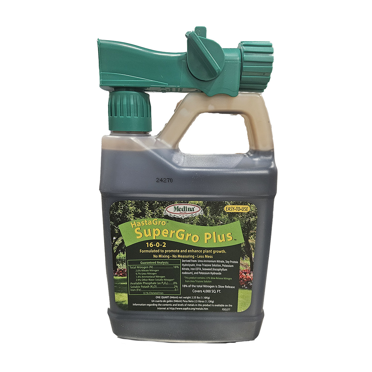 HastaGro SuperGro Plus 32 fl oz Hose-End Sprayer by Medina