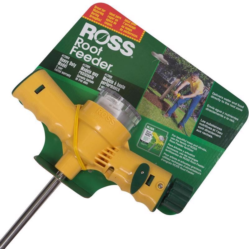 Ross 12044 Yellow Metal and Plastic Heavy Duty Easy Gardener Root Feeder