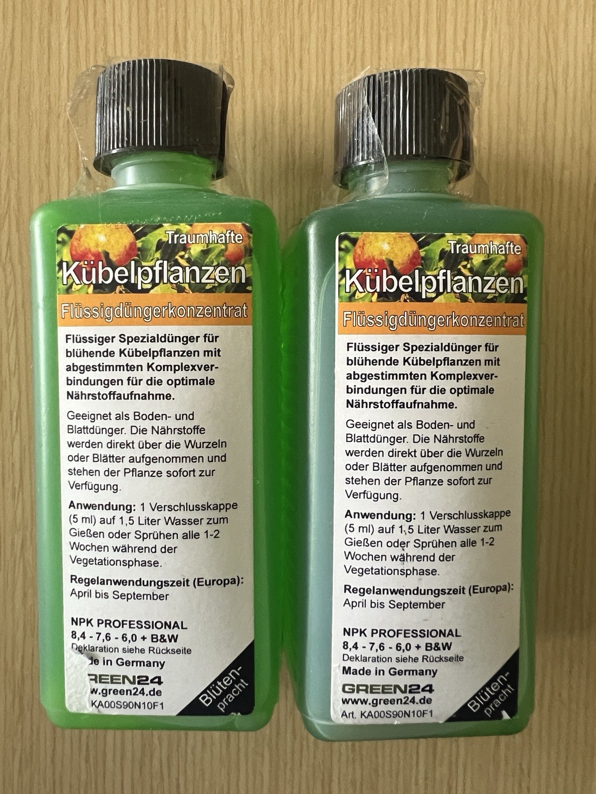 Fertilizer for Container Plants 250 Ml 2 Pack