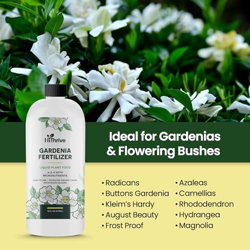 16oz Gardenia Fertilizer – Makes 96 Gallons of Indoor Plant Food, Nutrient-Rich