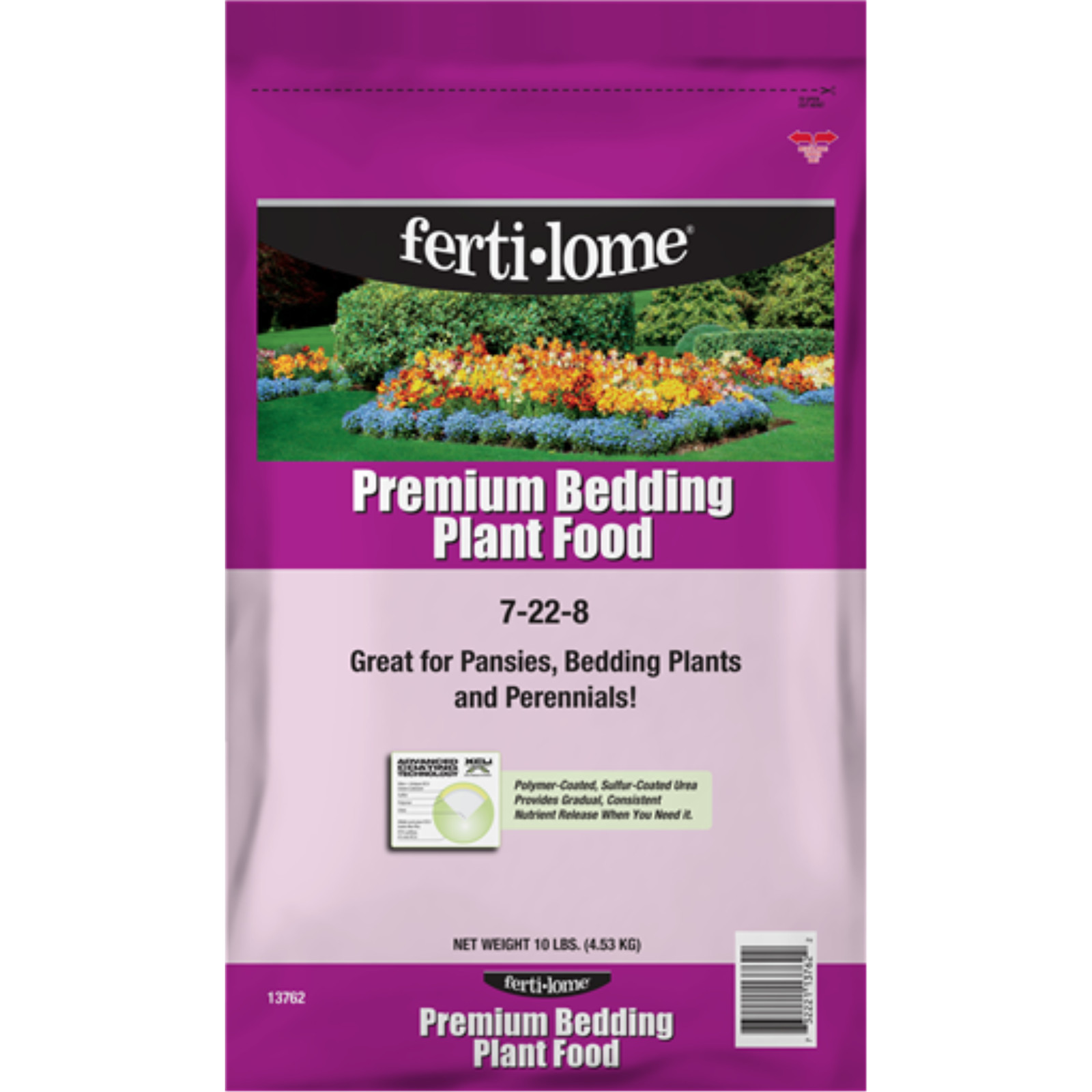 Fertilome Premium Bedding Plant Food 7-22-8, 10lbs