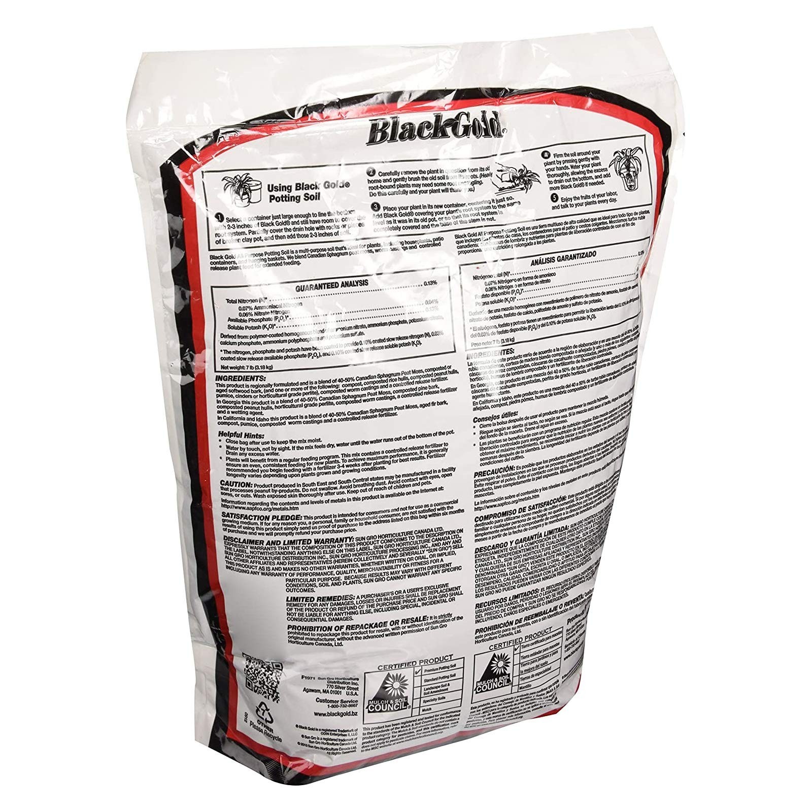 Sun Gro Horticulture Potting Soil Mix – All Purpose for House Plants, Vegetab…